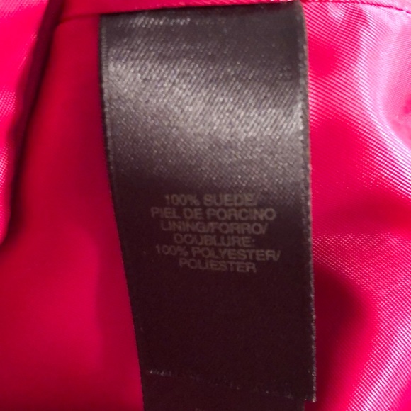 Pink suede jacket - Picture 8 of 8